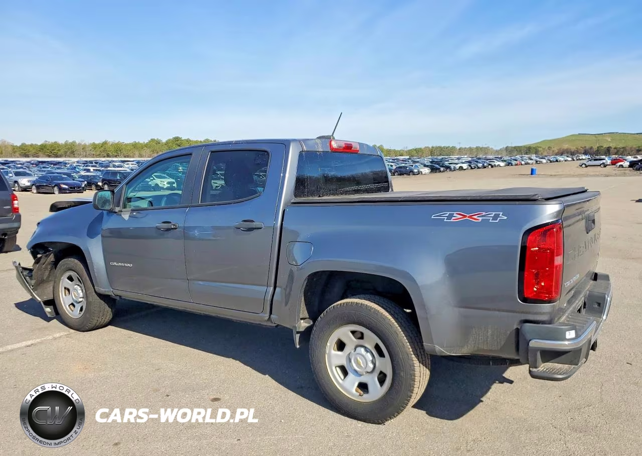 2021 Chevrolet Colorado VIN:1GCGTBEN5M1137960 - 2