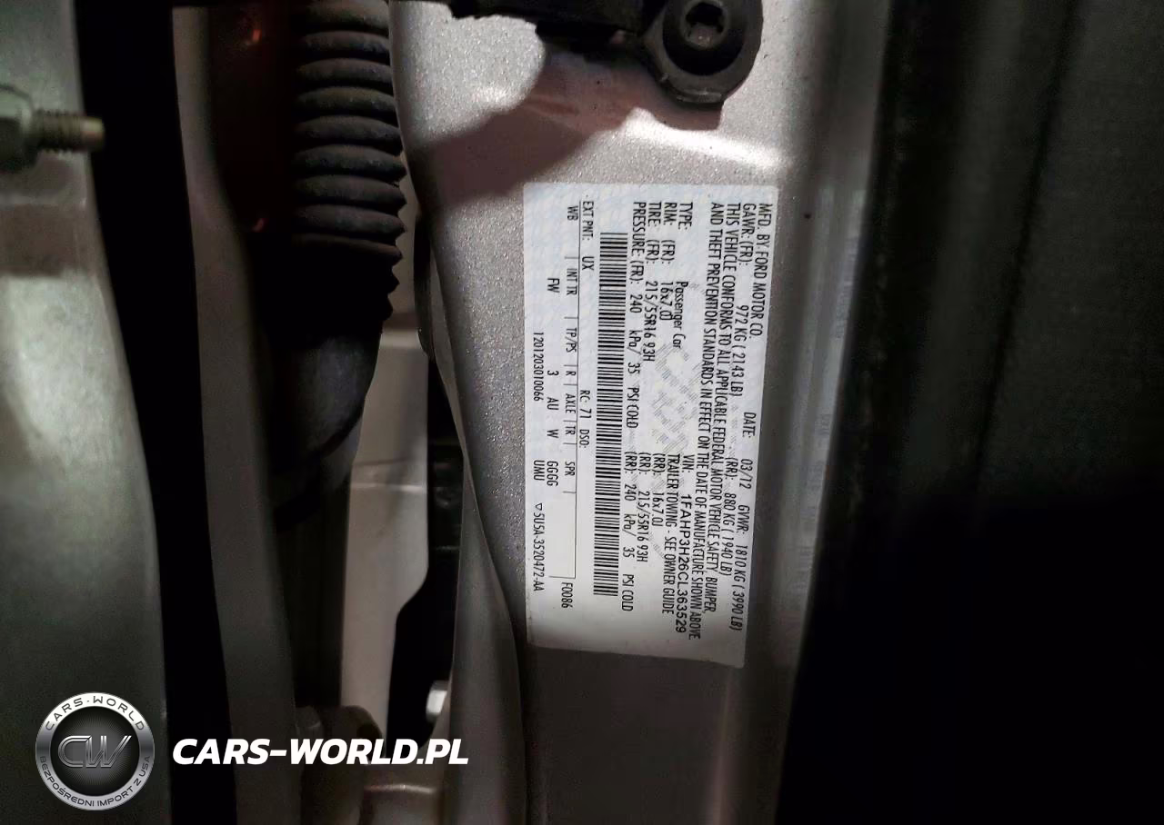 2012 Ford Focus Sel VIN:1FAHP3H26CL363529 - 12