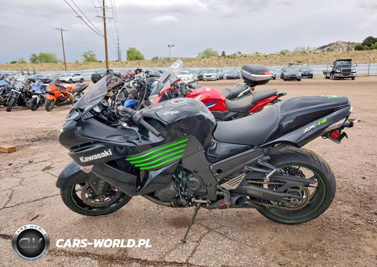 2009 Kawasaki Zx1400 C VIN:JKBZXNC179A013104 - 3