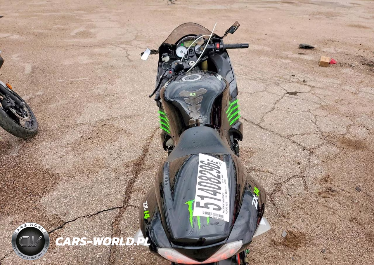 2009 Kawasaki Zx1400 C VIN:JKBZXNC179A013104 - 6