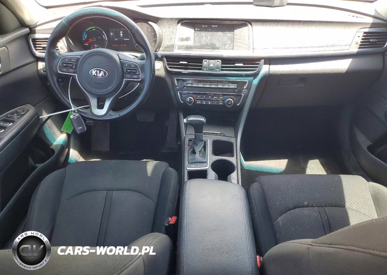 2017 Kia Optima Hybrid VIN:KNAGT4LC1H5008073 - 8