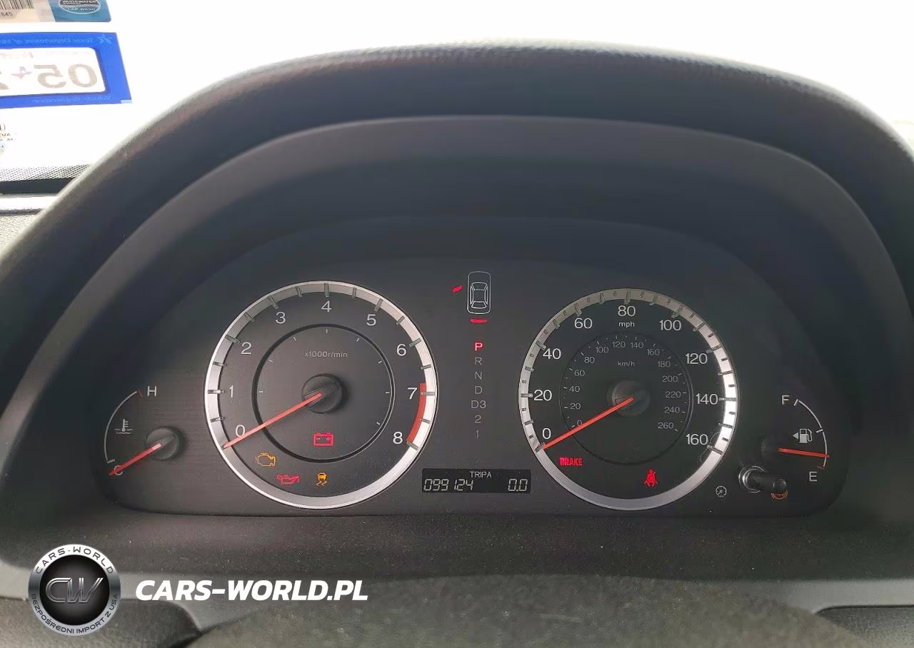 2012 Honda Accord Exl VIN:1HGCP3F87CA033147 - 9