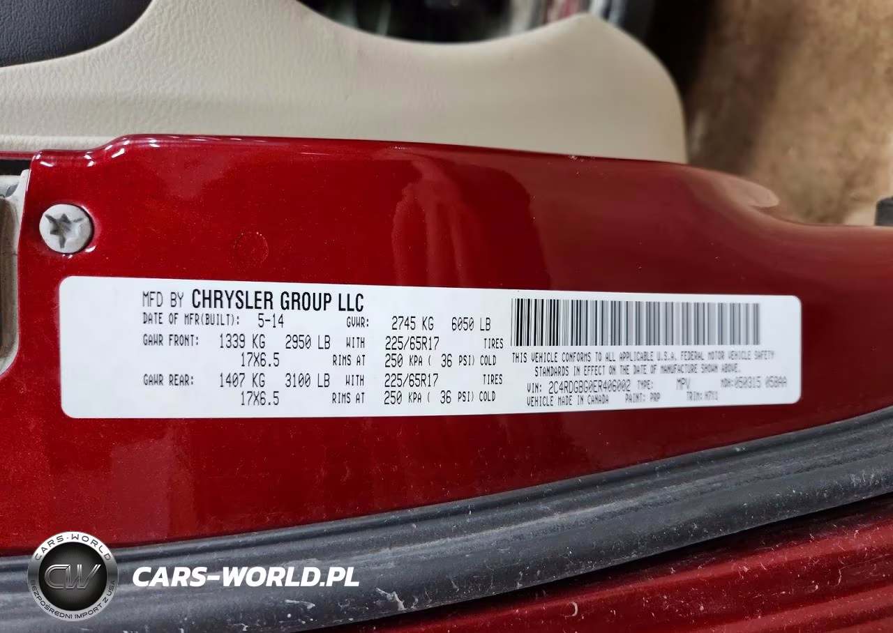 2014 Dodge Grand Caravan Se VIN:2C4RDGBG0ER406002 - 13