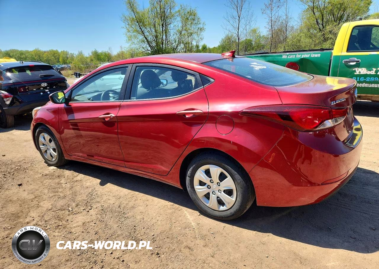 2016 Hyundai Elantra Se VIN:5NPDH4AE1GH775920 - 2