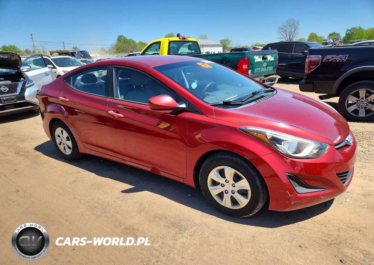 2016 Hyundai Elantra Se VIN:5NPDH4AE1GH775920 - 4