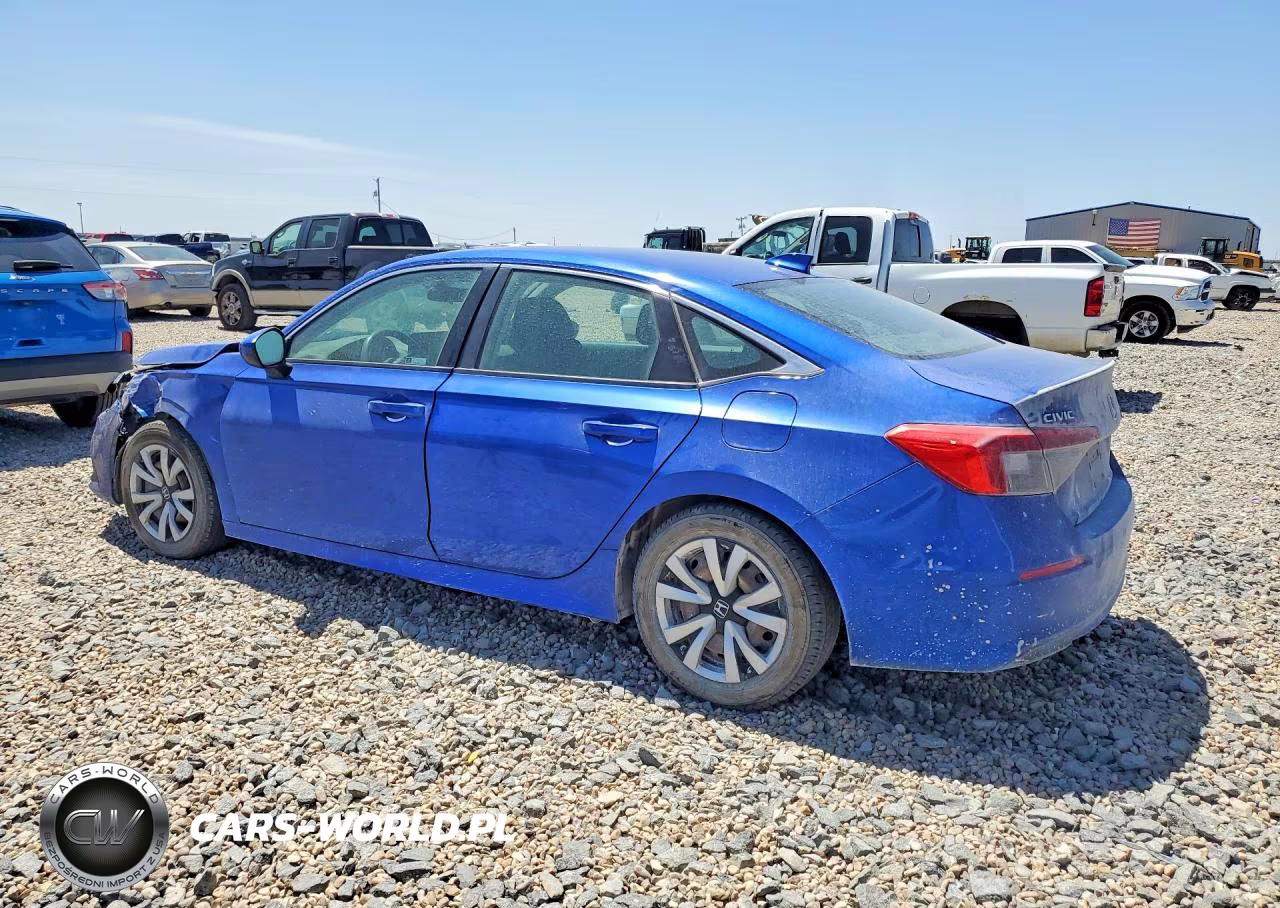 2022 Honda Civic Lx VIN:2HGFE2F2XNH529248 - 2
