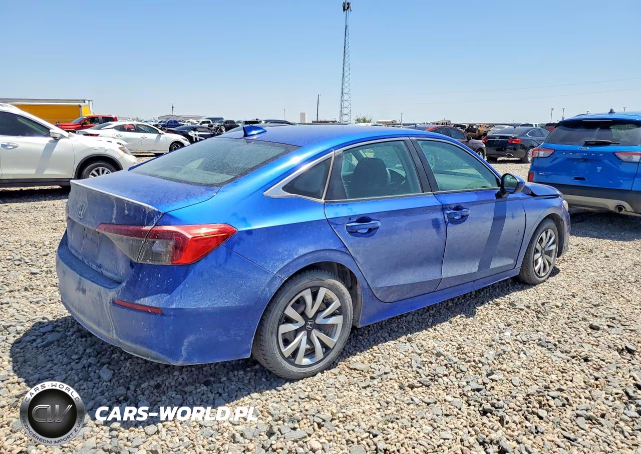 2022 Honda Civic Lx VIN:2HGFE2F2XNH529248 - 3