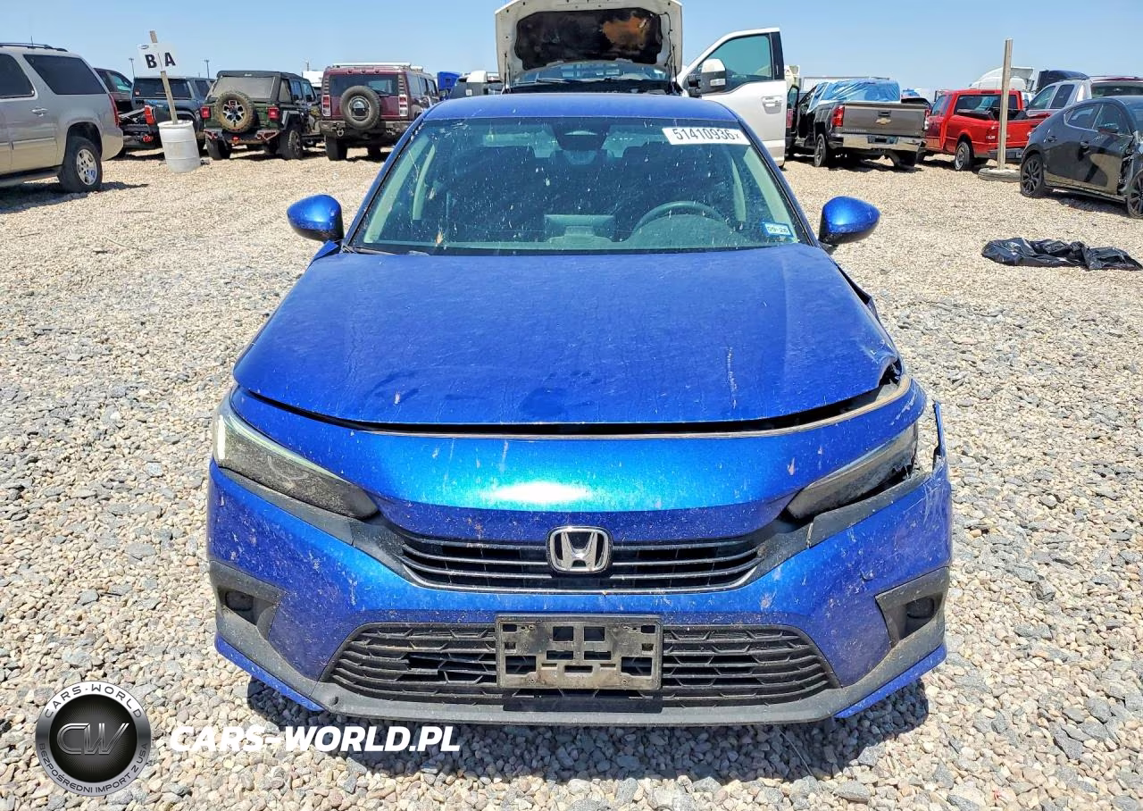 2022 Honda Civic Lx VIN:2HGFE2F2XNH529248 - 5
