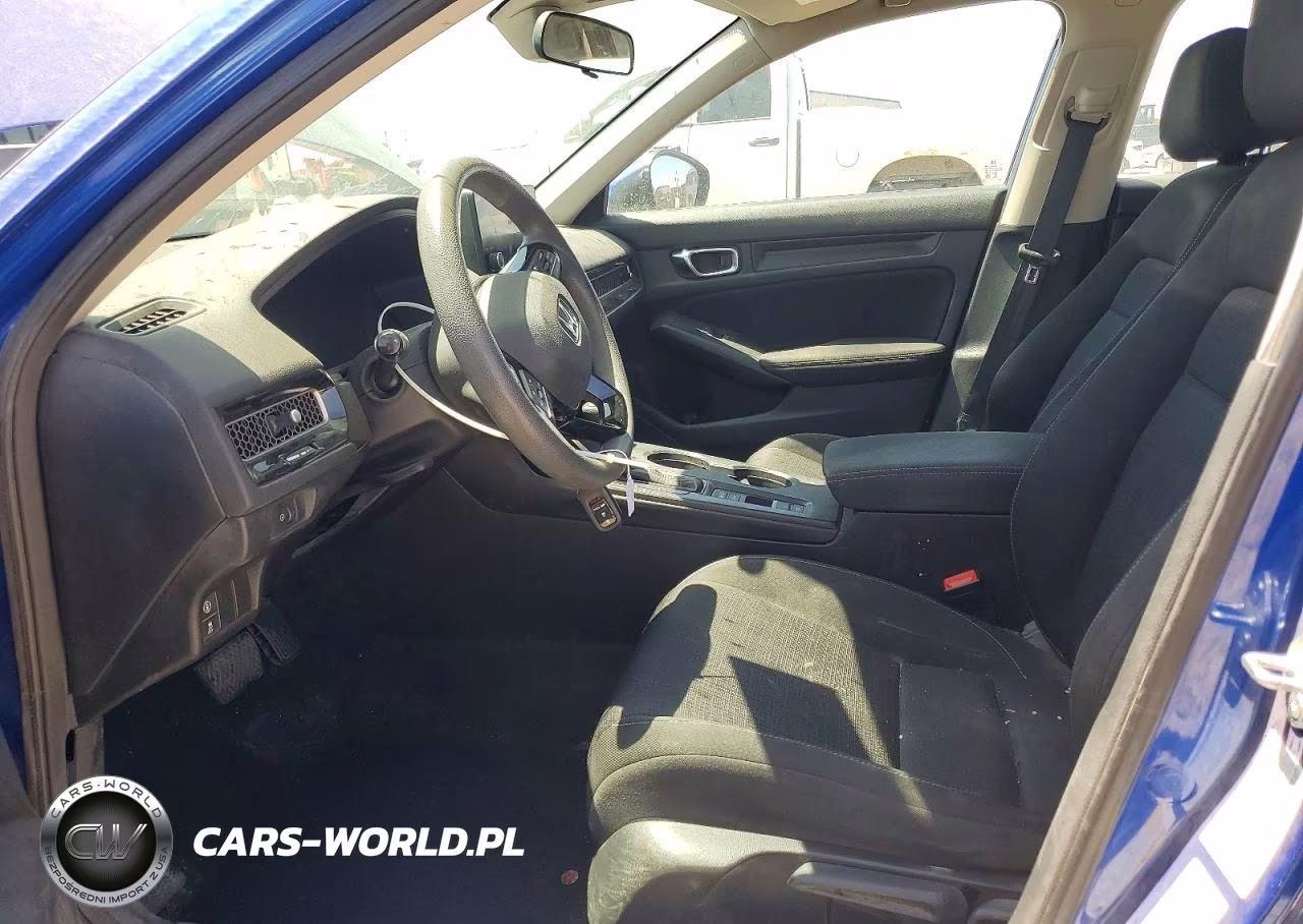 2022 Honda Civic Lx VIN:2HGFE2F2XNH529248 - 7