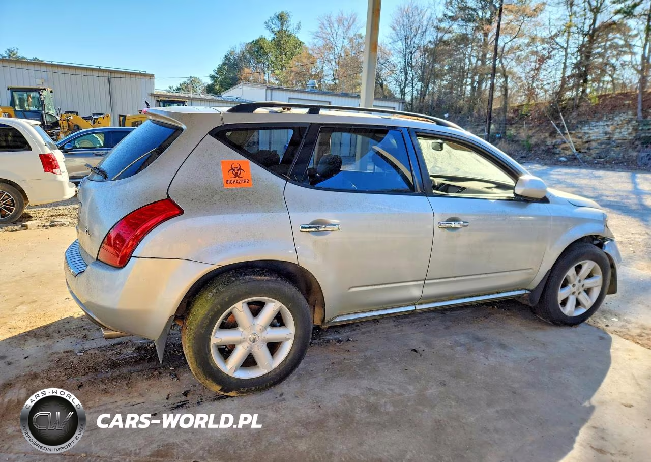2006 Nissan Murano Sl VIN:JN8AZ08T26W421544 - 3