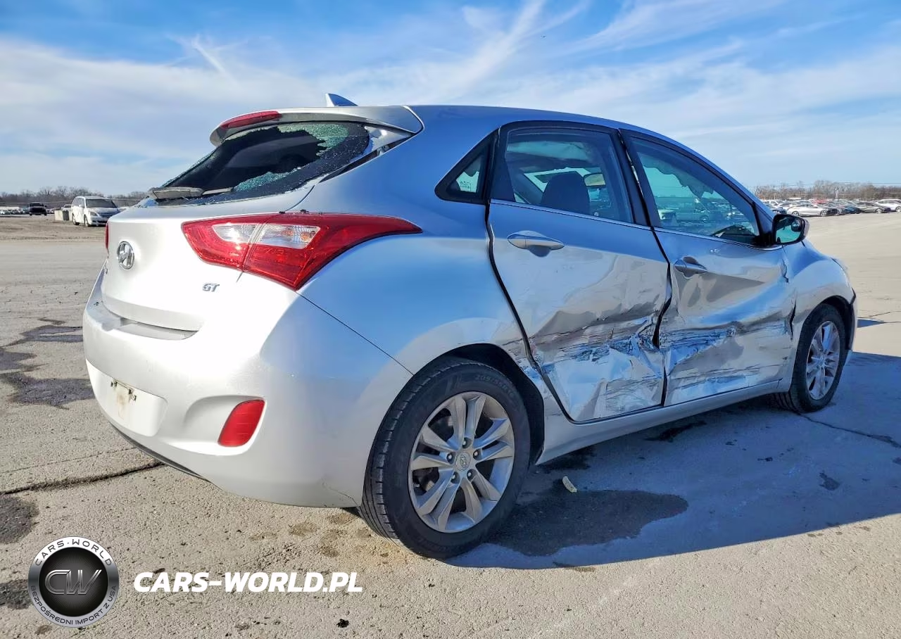 2013 Hyundai Elantra Gt VIN:KMHD35LE1DU022001 - 3