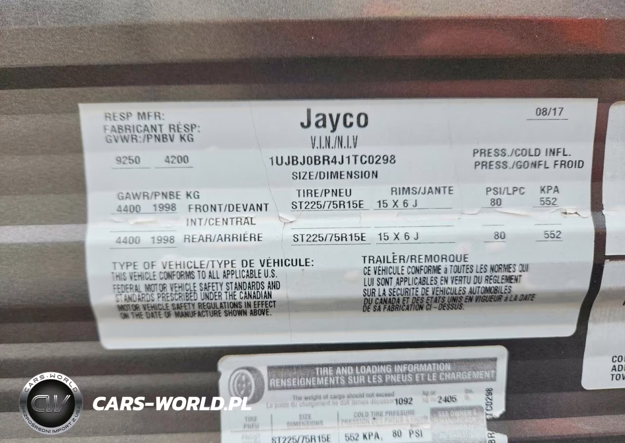 2018 Jayco Jay Flight Camper VIN:1UJBJ0BR4J1TC0298 - 10