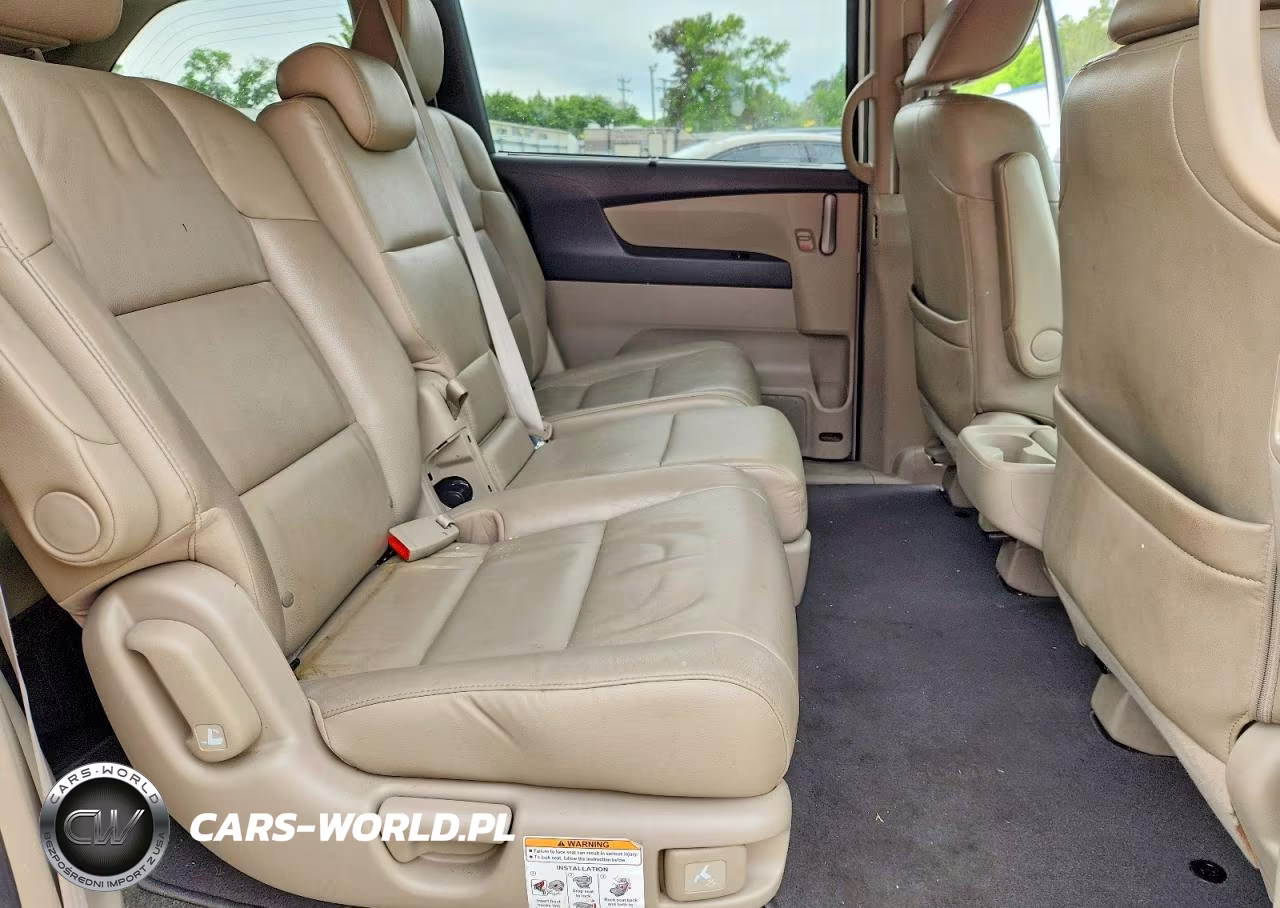 2012 Honda Odyssey Touring VIN:5FNRL5H90CB010726 - 11