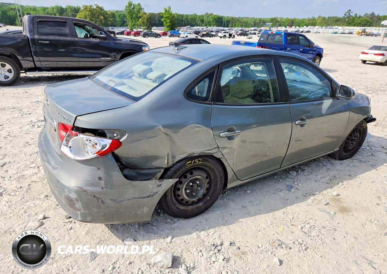 2010 Hyundai Elantra Gls VIN:KMHDU4ADXAU981460 - 3