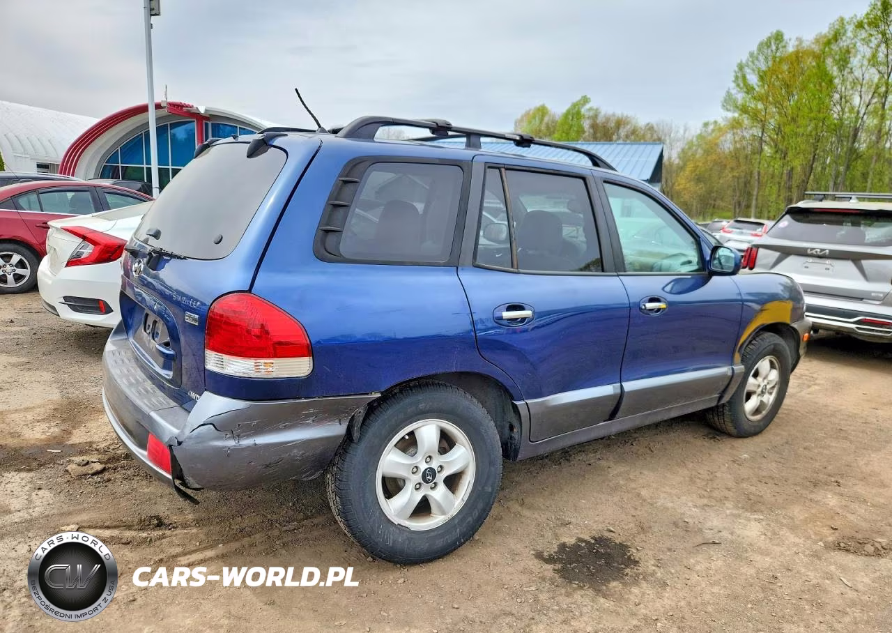 2006 Hyundai Santa Fe Gls VIN:KM8SC73E86U093833 - 3