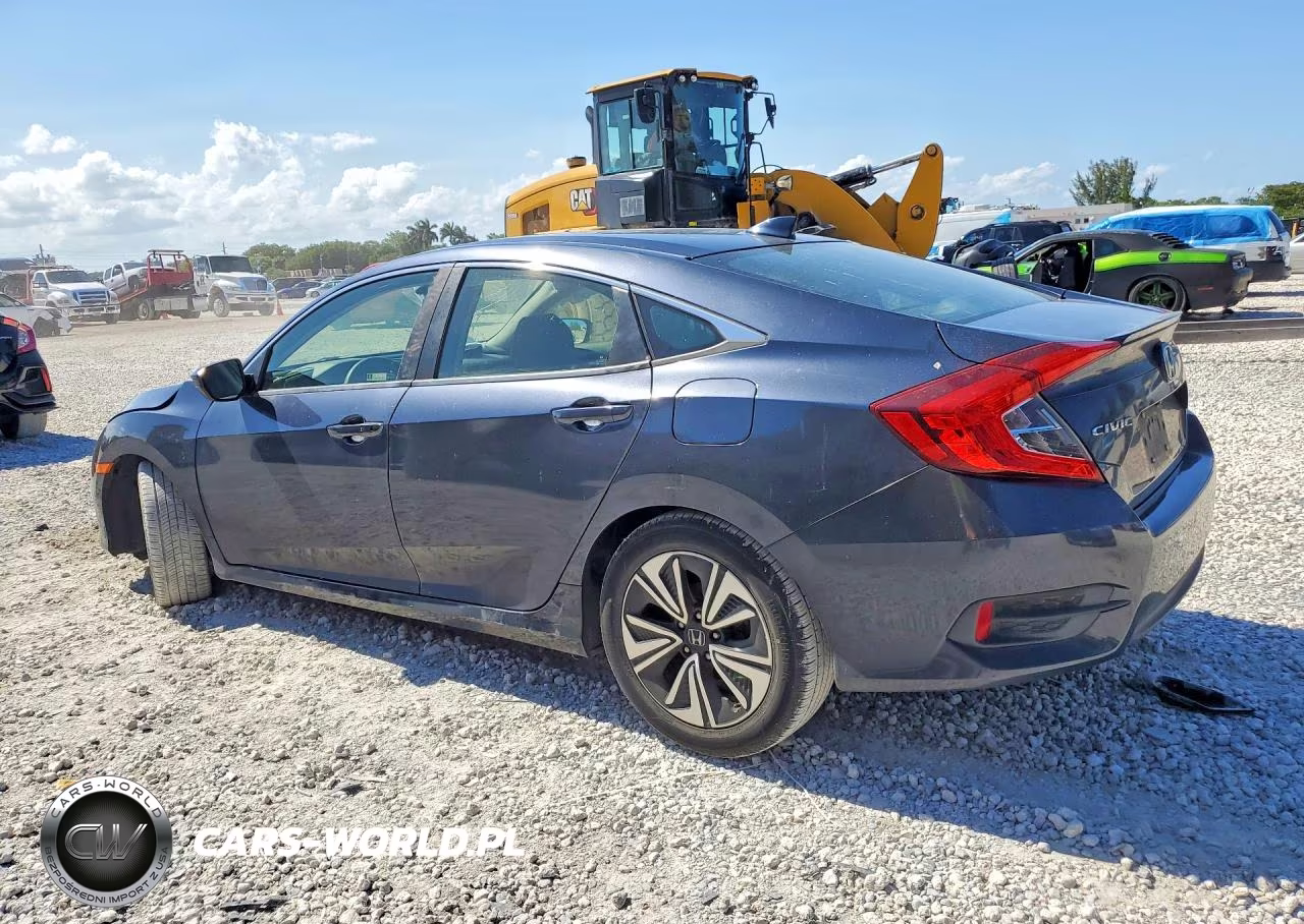 2018 Honda Civic Exl VIN:JHMFC1F72JX037070 - 2