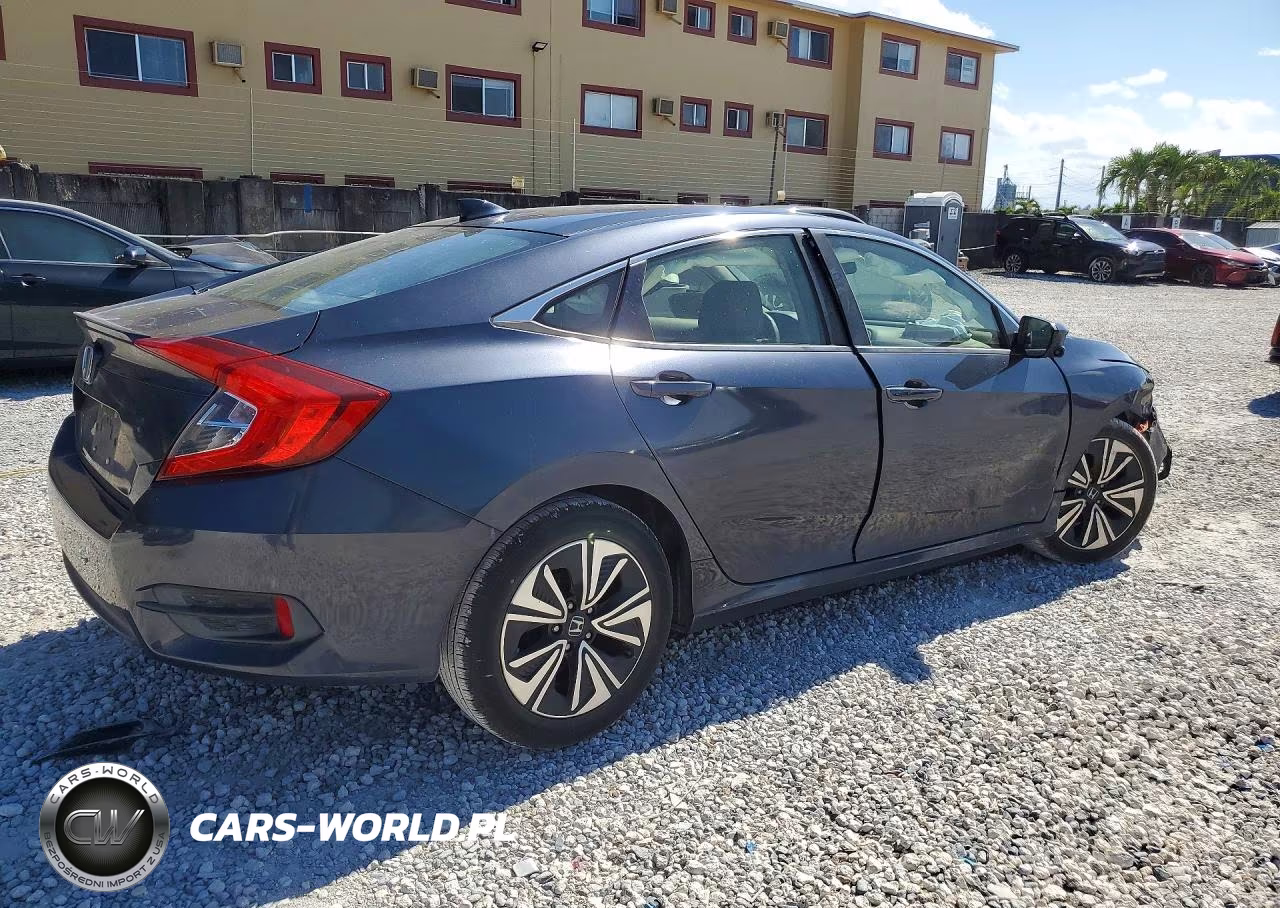 2018 Honda Civic Exl VIN:JHMFC1F72JX037070 - 3