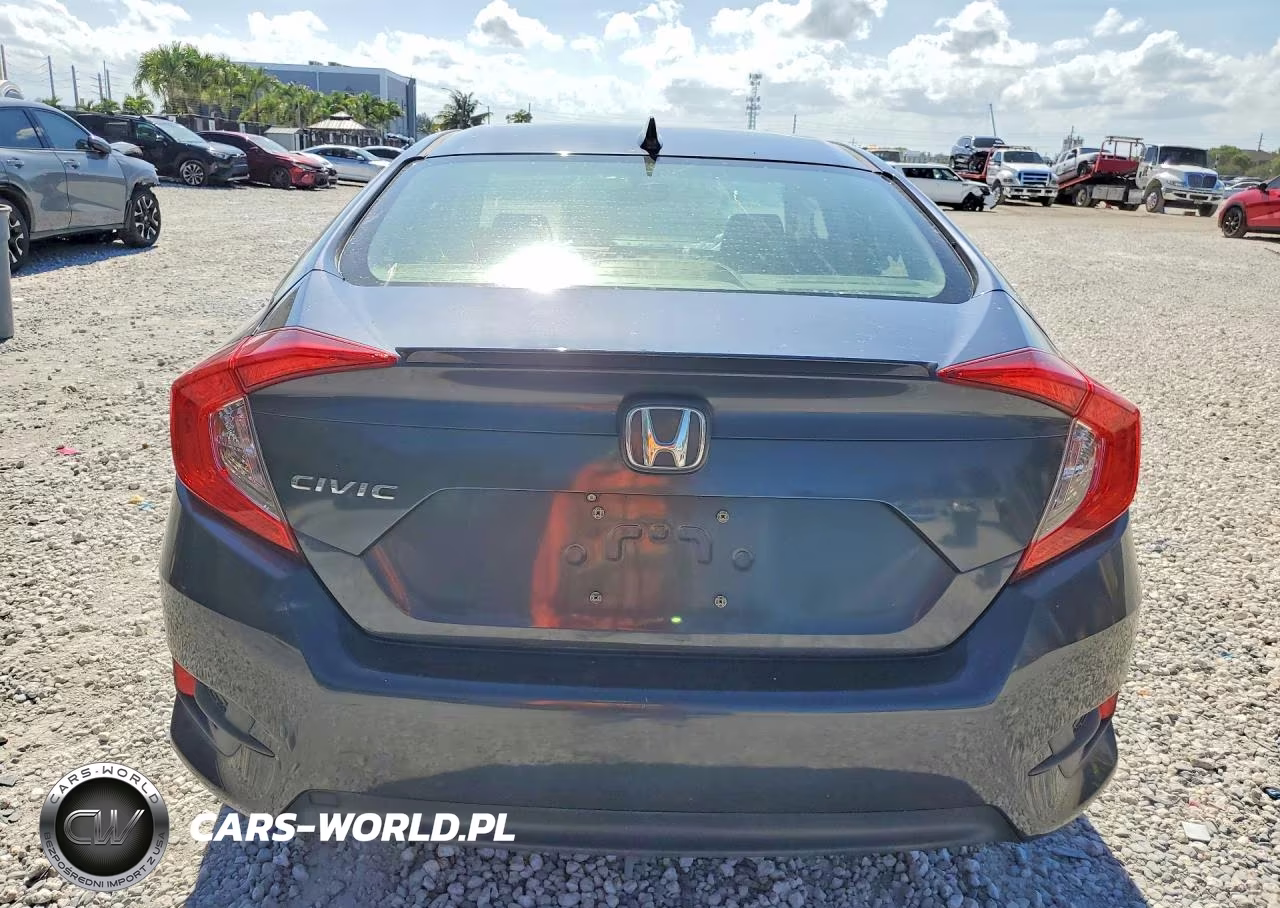 2018 Honda Civic Exl VIN:JHMFC1F72JX037070 - 6