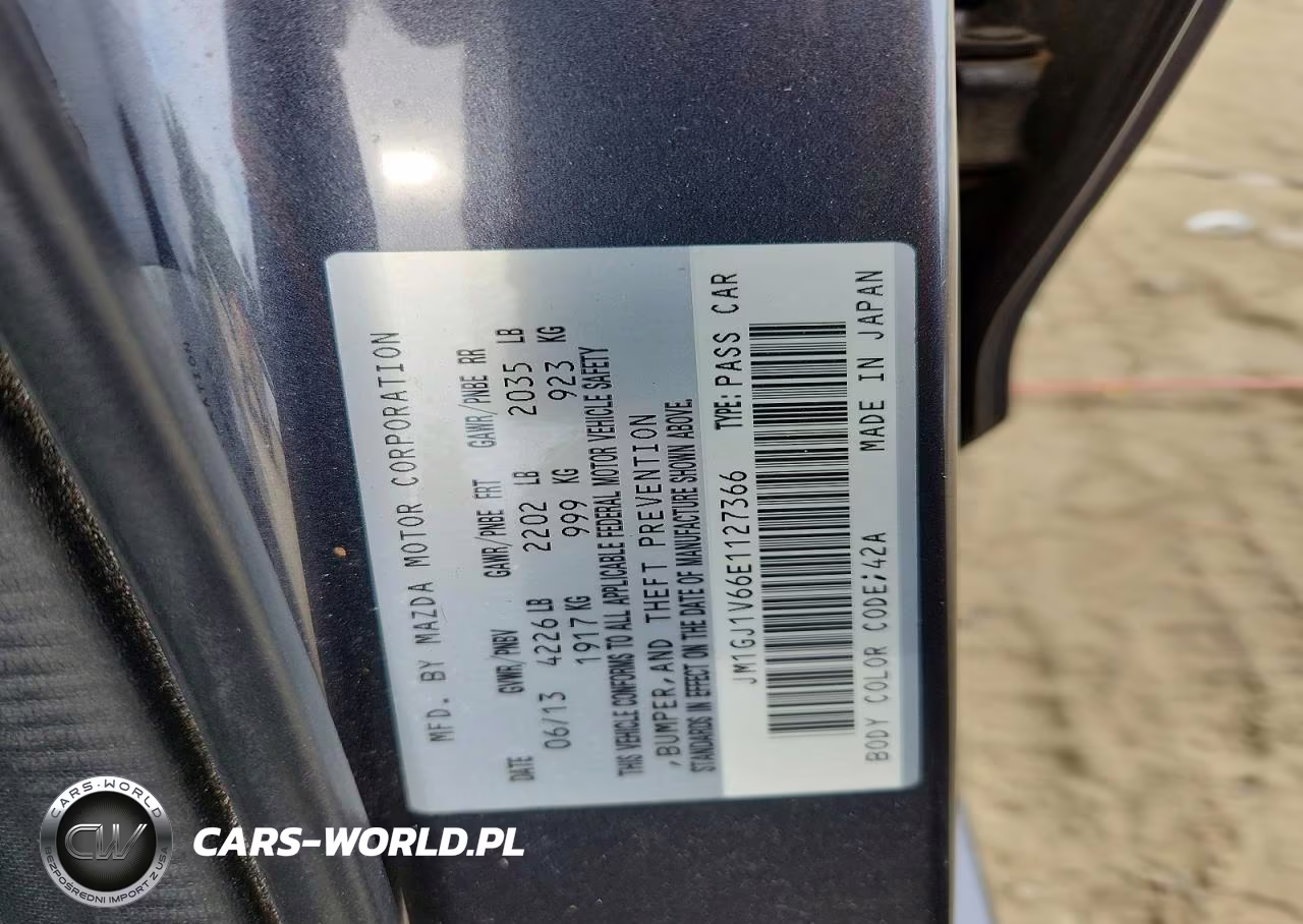 2014 Mazda 6 Touring VIN:JM1GJ1V66E1127366 - 12