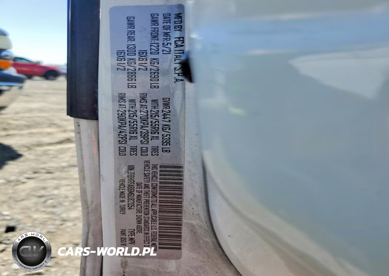 2021 Ram Promaster City VIN:ZFBHRFAB6M6U82054 - 12