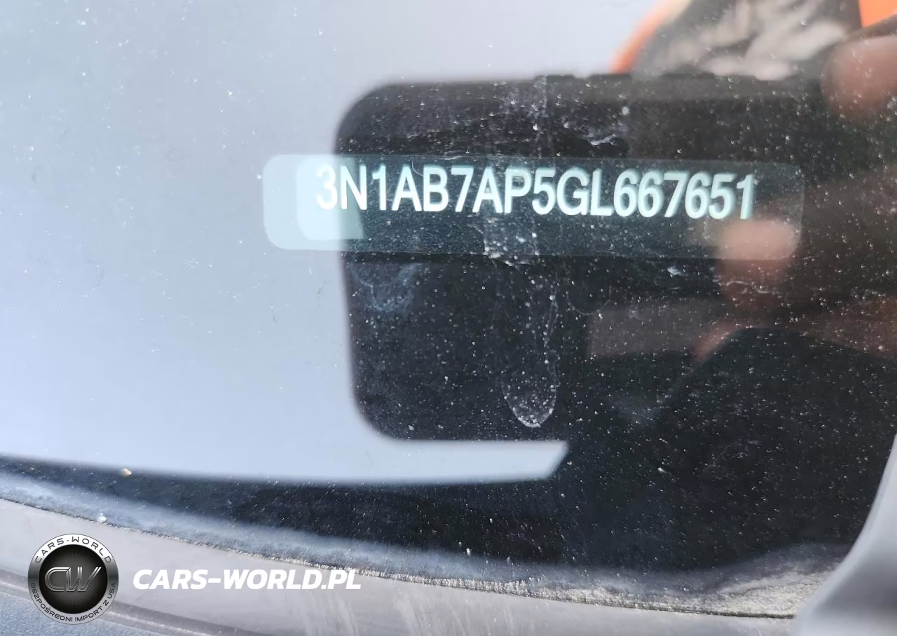 2016 Nissan Sentra Sv VIN:3N1AB7AP5GL667651 - 12
