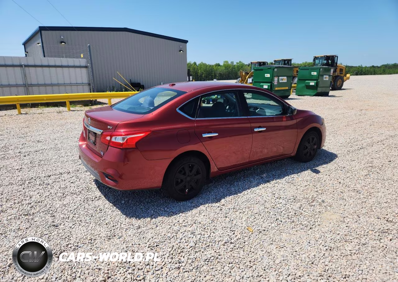 2016 Nissan Sentra Sv VIN:3N1AB7AP5GL667651 - 3
