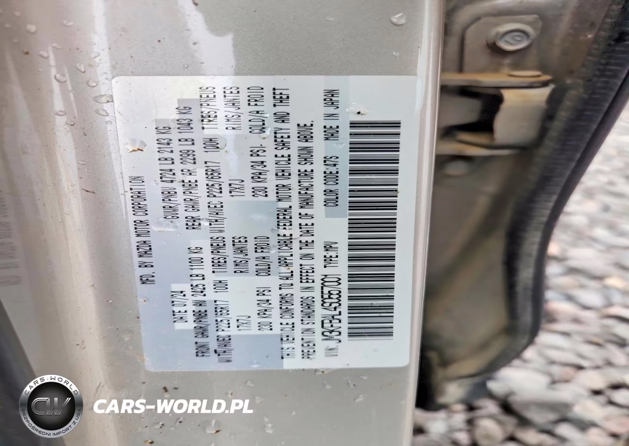 2025 Mazda Cx-5 VIN:JM3KFBAL4S0557001 - 13
