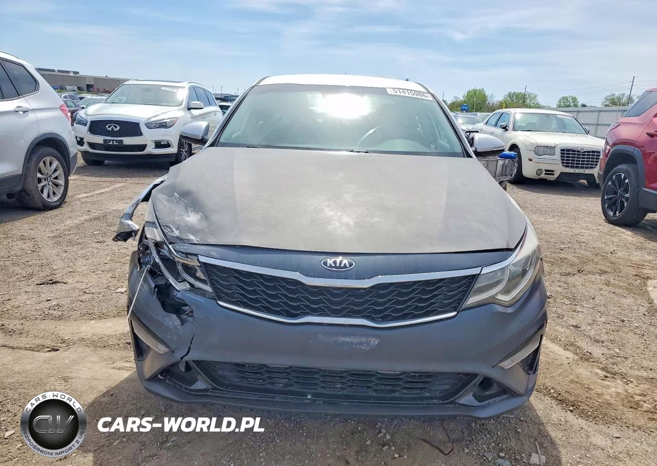 2019 Kia Optima Lx VIN:5XXGT4L3XKG275816 - 5