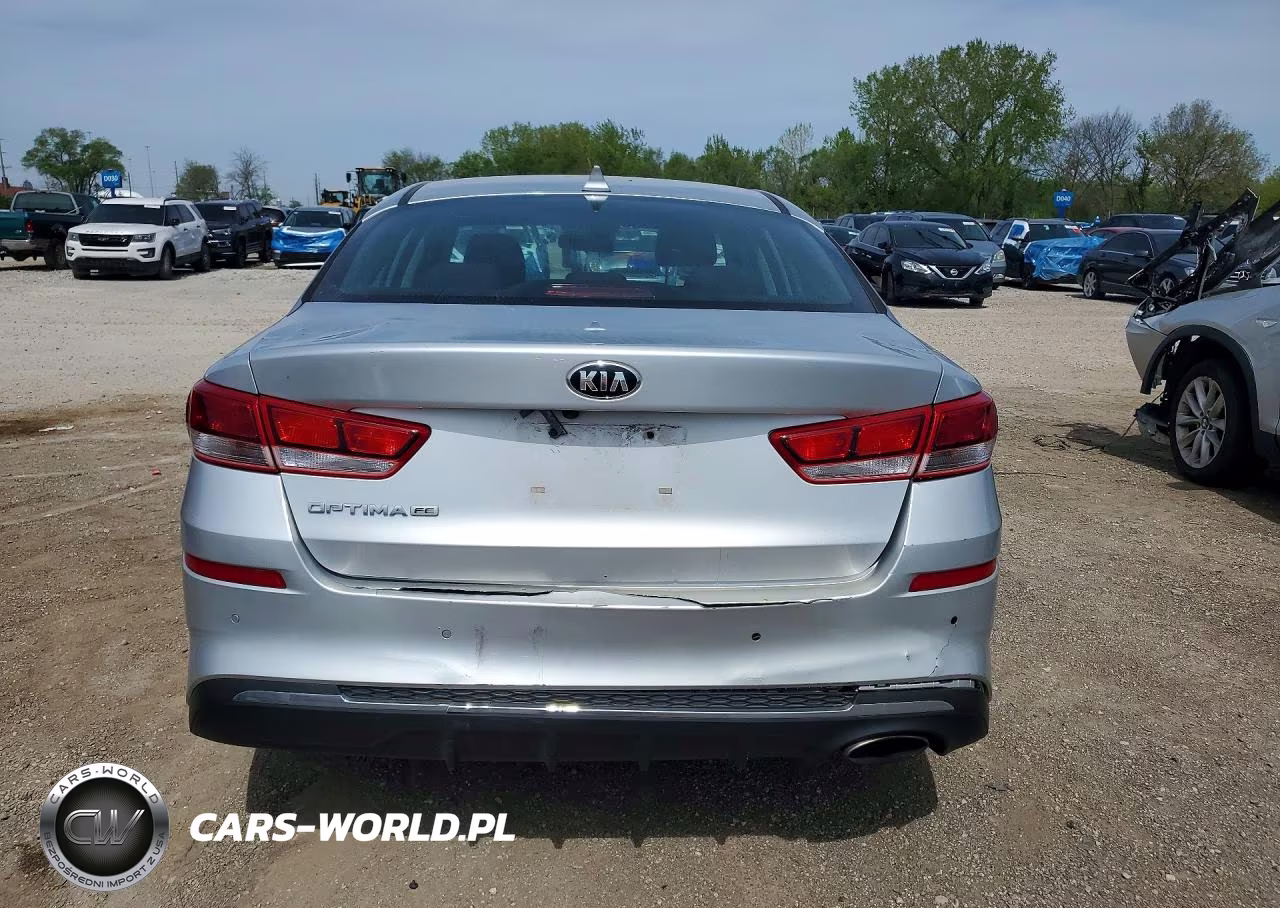 2019 Kia Optima Lx VIN:5XXGT4L3XKG275816 - 6