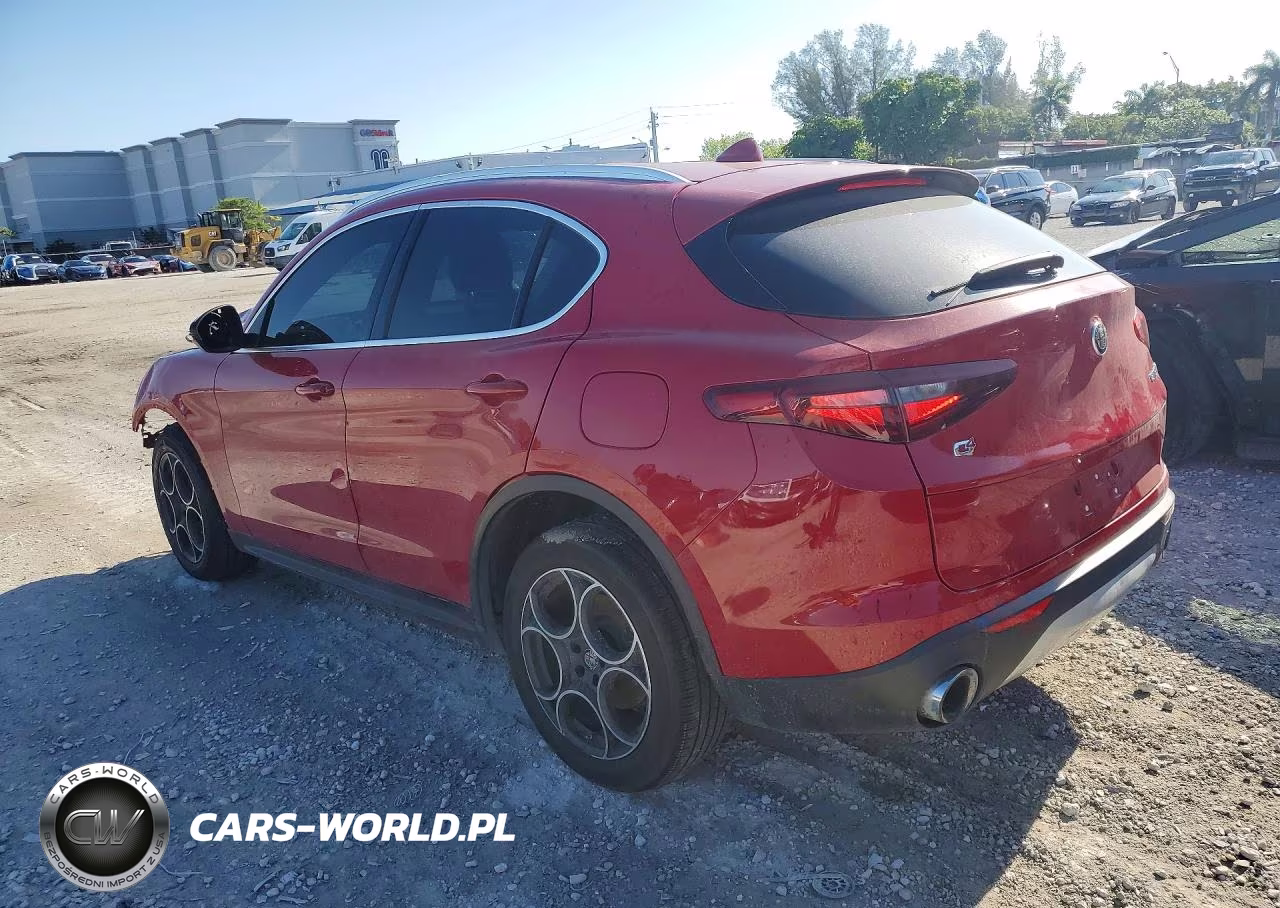 2018 Alfa Romeo Stelvio Awd VIN:ZASFAKAN7J7B64374 - 2