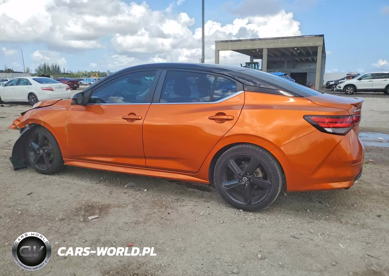 2021 Nissan Sentra Sr VIN:3N1AB8DV8MY226448 - 2
