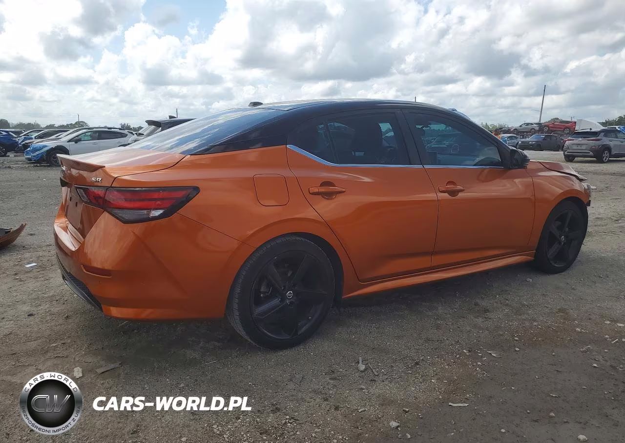 2021 Nissan Sentra Sr VIN:3N1AB8DV8MY226448 - 3
