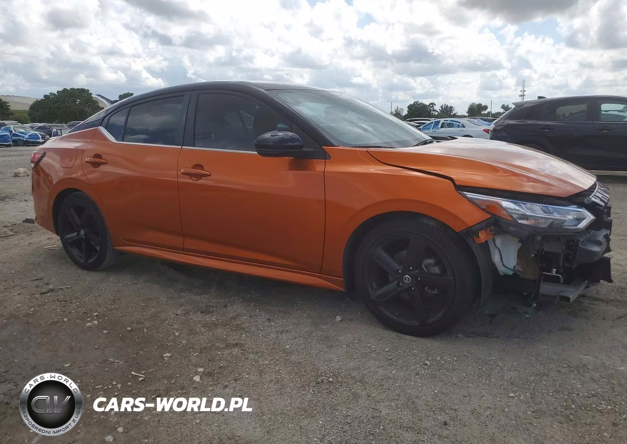 2021 Nissan Sentra Sr VIN:3N1AB8DV8MY226448 - 4
