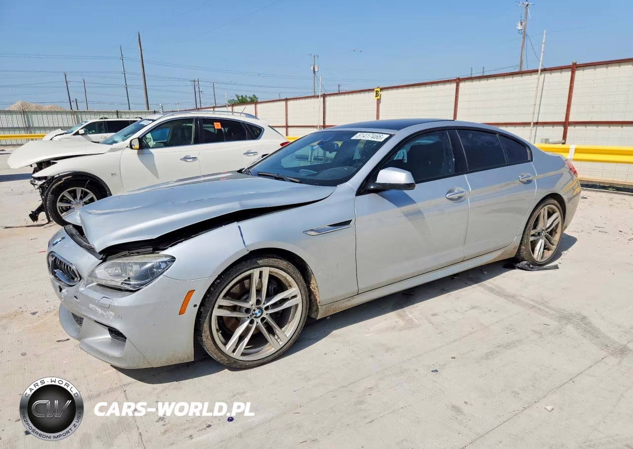 2015 BMW 640 I Gran Coupe VIN:WBA6A0C54FD318989 - 1