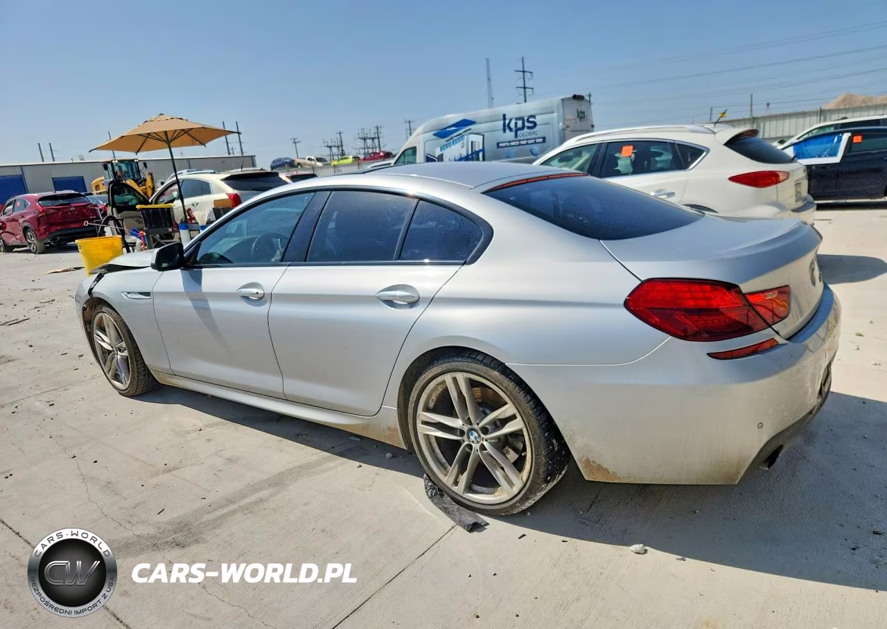 2015 BMW 640 I Gran Coupe VIN:WBA6A0C54FD318989 - 2