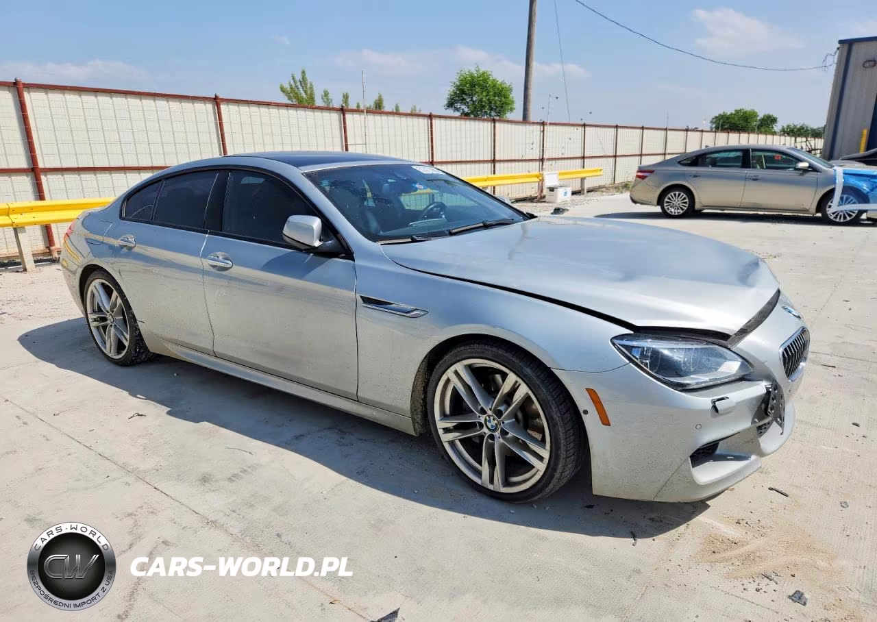 2015 BMW 640 I Gran Coupe VIN:WBA6A0C54FD318989 - 4