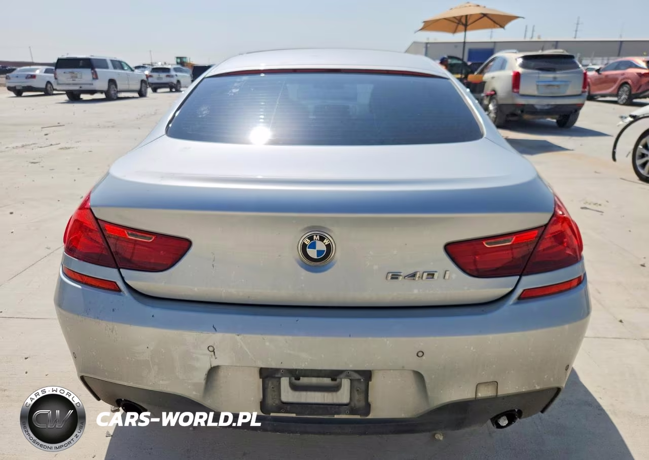 2015 BMW 640 I Gran Coupe VIN:WBA6A0C54FD318989 - 6