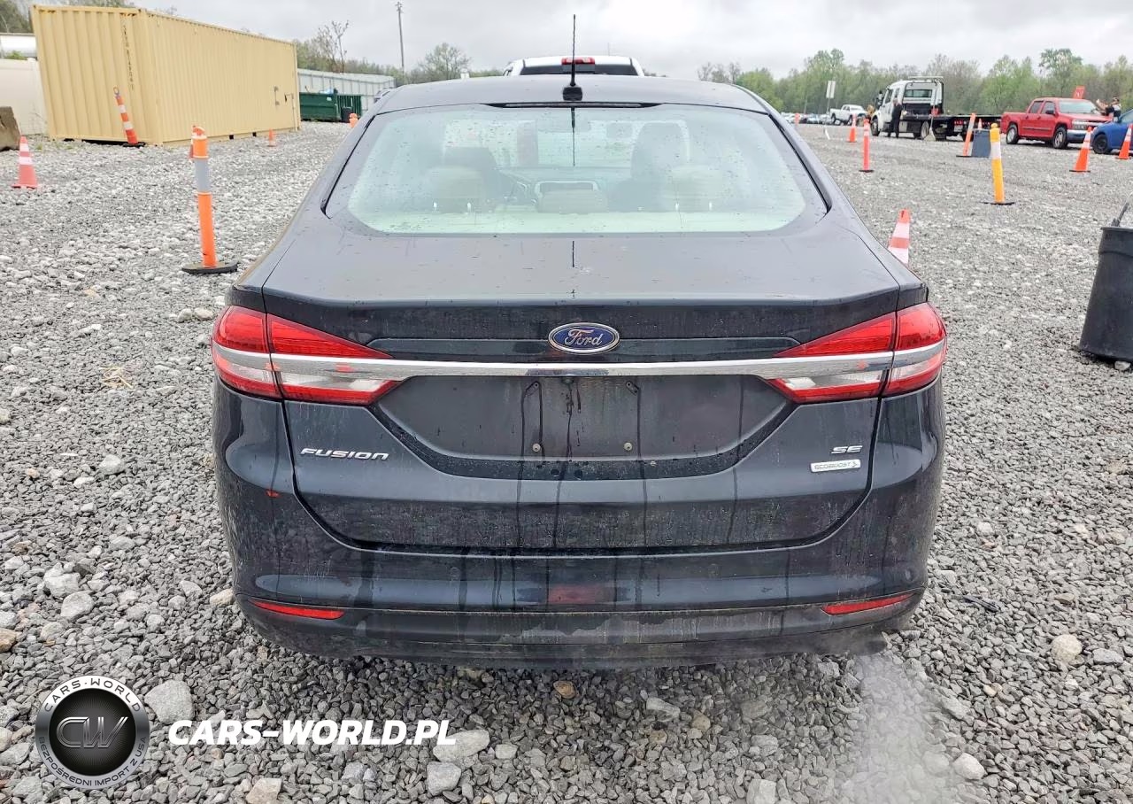 2017 Ford Fusion Se VIN:3FA6P0HDXHR118247 - 6