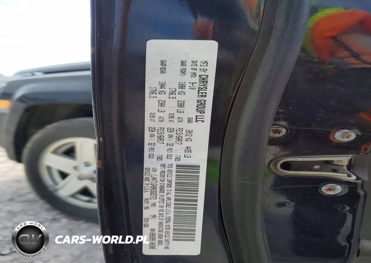 2010 Jeep Patriot Sport VIN:1J4NT1GA8AD665721 - 13