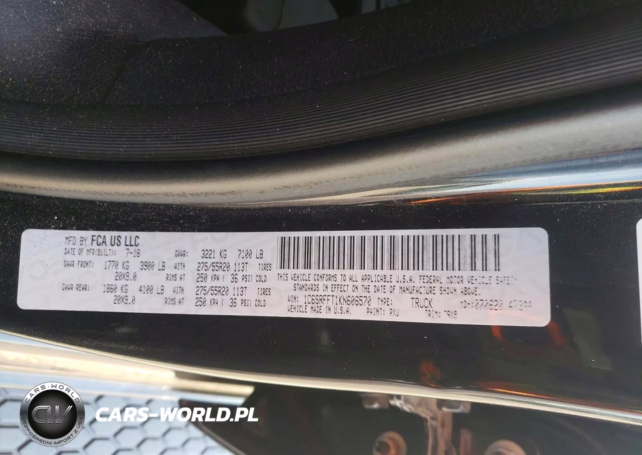 2019 Ram 1500 Big Horn-Lone Star VIN:1C6SRFFT1KN606570 - 12