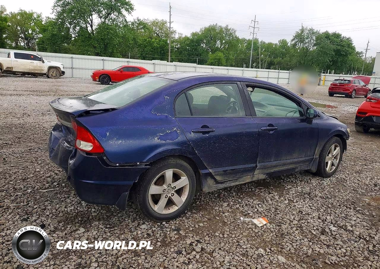 2009 Honda Civic Lx-S VIN:2HGFA16649H514422 - 3
