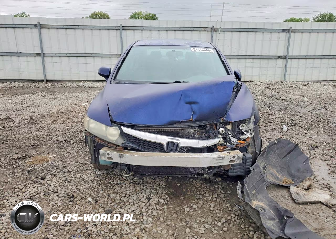2009 Honda Civic Lx-S VIN:2HGFA16649H514422 - 5