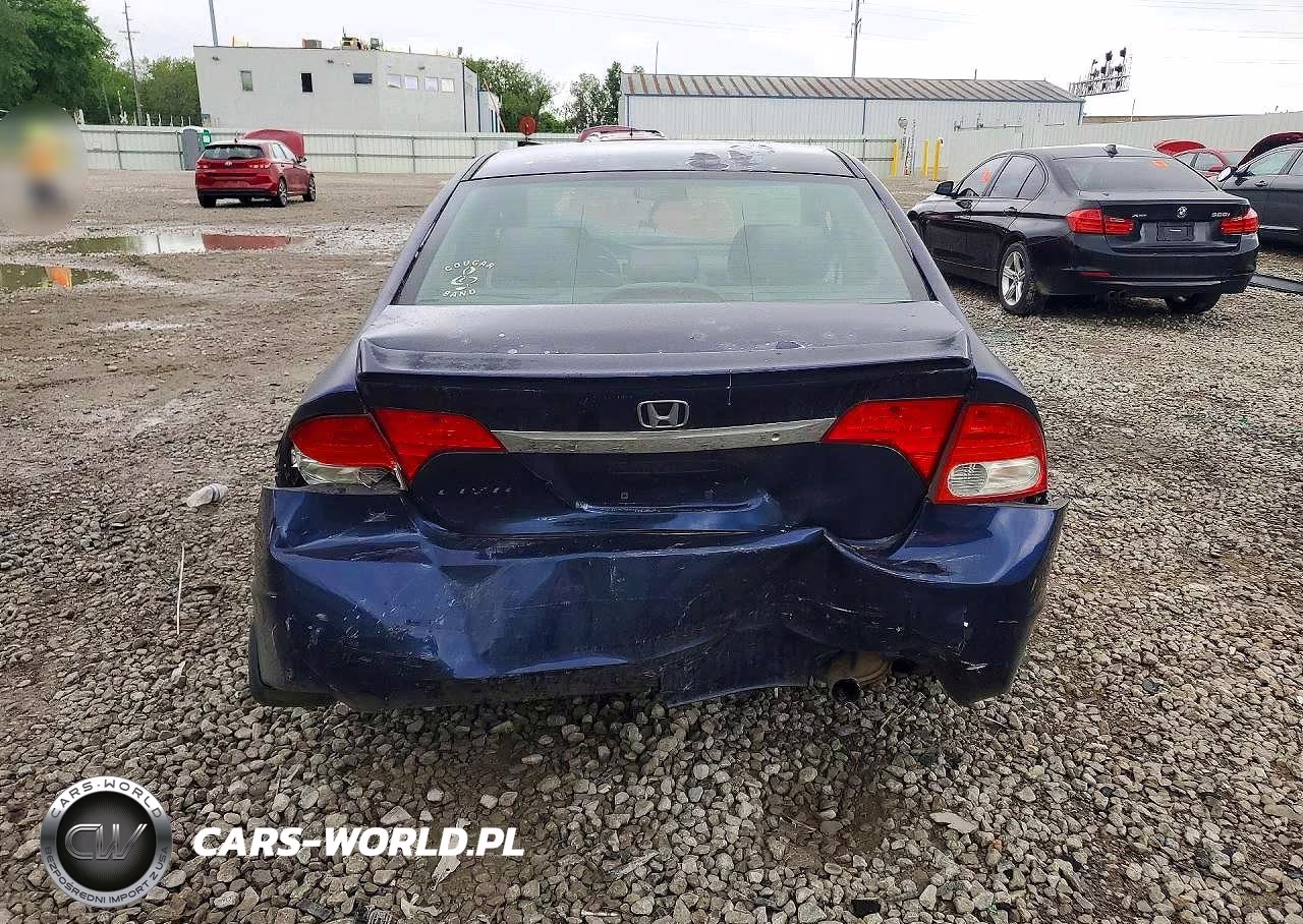 2009 Honda Civic Lx-S VIN:2HGFA16649H514422 - 6