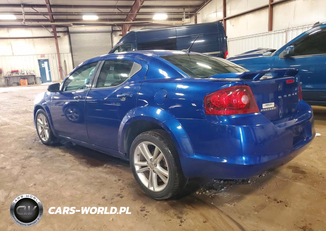 2012 Dodge Avenger Sxt VIN:1C3CDZEG0CN269526 - 2