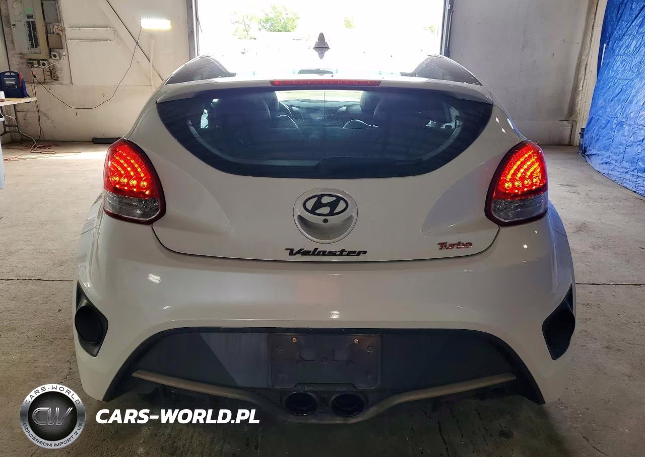 2015 Hyundai Veloster Turbo VIN:KMHTC6AE5FU222645 - 6