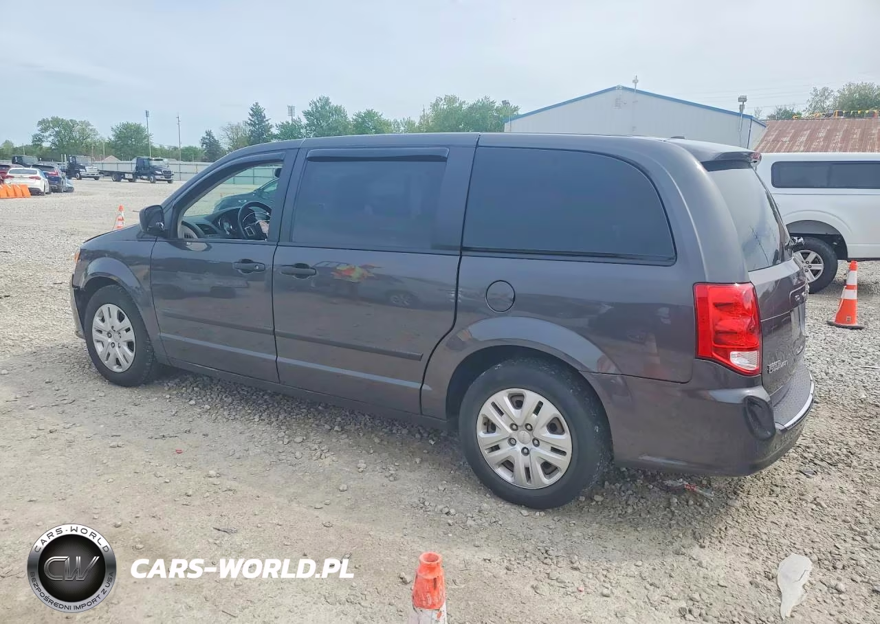 2016 Dodge Grand Caravan Se VIN:2C4RDGBG4GR388784 - 2