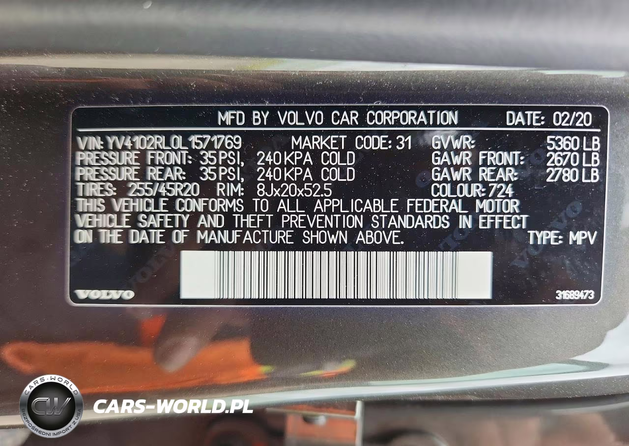 2020 Volvo Xc60 T5 Inscription VIN:YV4102RL0L1571769 - 13