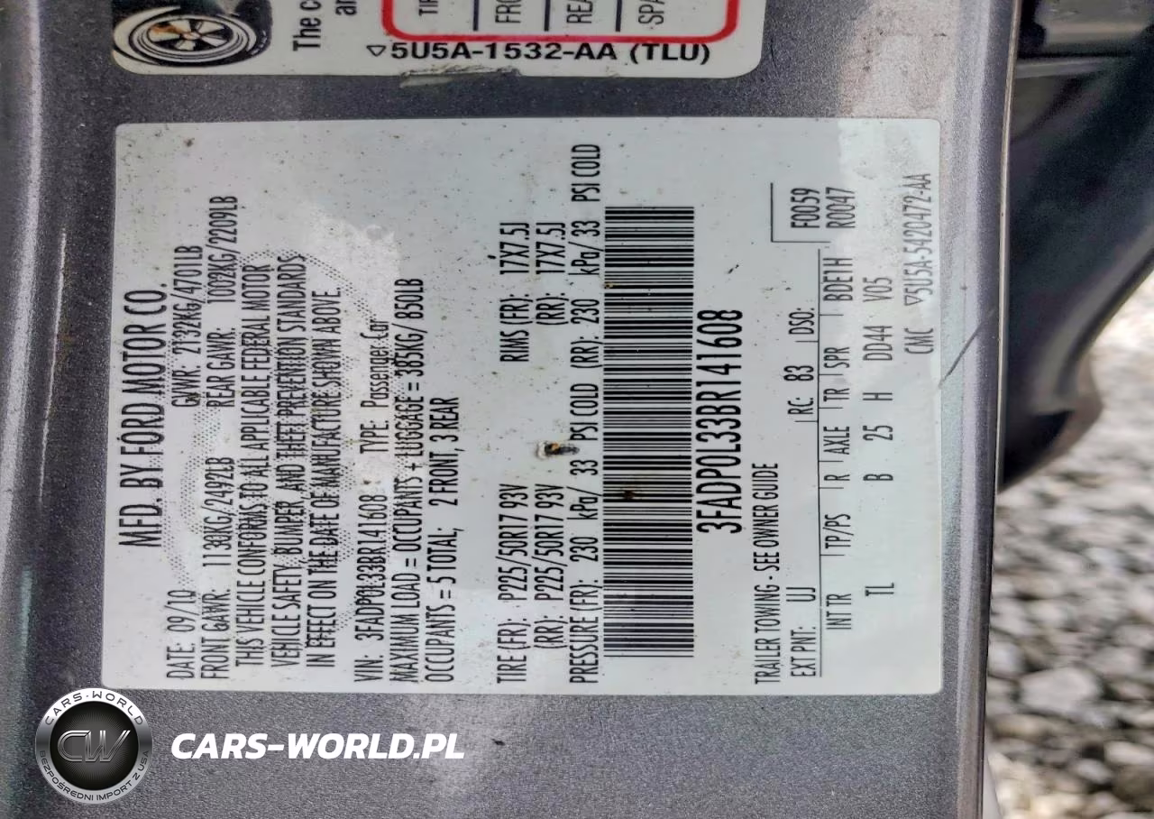 2011 Ford Fusion Hybrid VIN:3FADP0L33BR141608 - 12