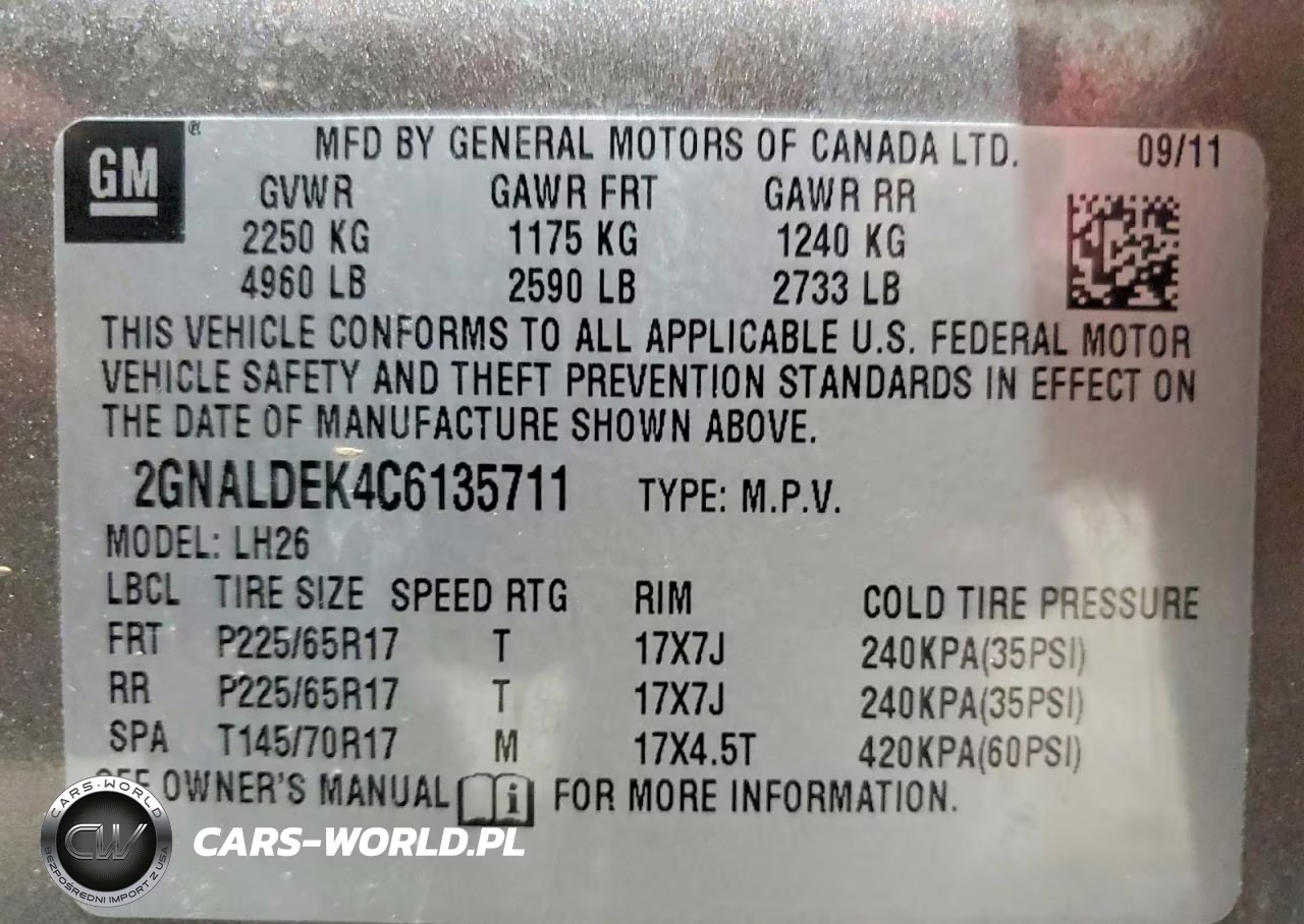 2012 Chevrolet Equinox Lt VIN:2GNALDEK4C6135711 - 13
