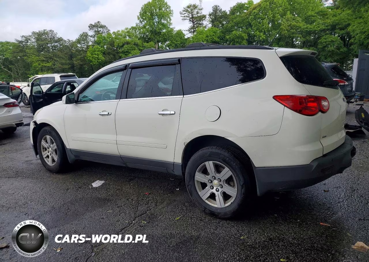2012 Chevrolet Traverse Lt VIN:1GNKVGED2CJ109340 - 2